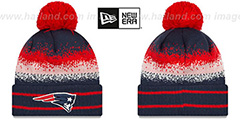 Patriots SPEC-BLEND Knit Beanie Hat by New Era