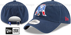 Patriots THROWBACK CORE-CLASSIC STRAPBACK Navy Hat by New Era