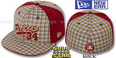 Paul Pierce SUPA STAR PLAID Fitted Hat by New Era