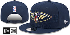 Pelicans 2023 NBA DRAFT SNAPBACK Navy Hat by New Era