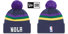 Pelicans 22-23 CITY-EDITION Knit Beanie Hat by New Era