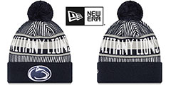 Penn State STRIPED Knit Beanie Hat by New Era