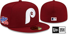 Phillies 1980 WORLD SERIES SIDE-PATCH UP Fitted Hat by New Era