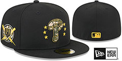 Phillies 2024 ARMED FORCES STARS N STRIPES Hat by New Era