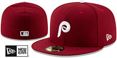 Phillies AC-ONFIELD ALTERNATE-2 Hat by New Era