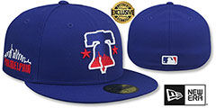 Phillies ALTERNATE CITY CONNECT Royal Fitted Hat by New Era