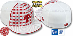 Phillies CANDY CANE Fitted Hat by New Era