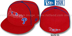 Phillies CITY-FLAWLESS Red Fitted Hat by New Era