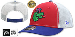 Phillies LP PHILLIE PHANATIC TRUCKER SNAPBACK Red-White-Royal Hat by New Era