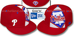 Phillies MASCOT-ZOOM Red Fitted Hat by New Era