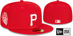 Pirates 1959 ASG SIDE-PATCH UP Red-White Fitted Hat by New Era