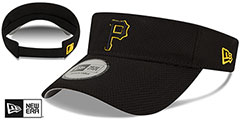 Pirates 2022 BATTING PRACTICE VISOR Black by New Era