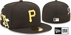 Pirates SIDE-CITY ICON Black Hat by New Era