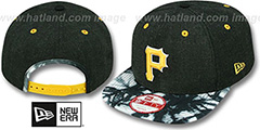 Pirates ZONE-VIZE SNAPBACK Black Hat by New Era