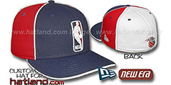 Pistons LOGOMAN-2 Navy-Red-White Fitted Hat by New Era