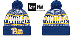 Pittsburgh STRIPED Knit Beanie Hat by New Era