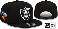 Raiders 2001 PRO BOWL SIDE-PATCH SNAPBACK Hat by New Era