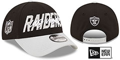 Raiders 2022 NFL DRAFT 940 SNAPBACK Black-Grey Hat by New Era