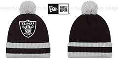 Raiders CHILLER FILLER BEANIE Black-Grey by New Era