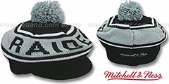 Raiders RERUN KNIT BEANIE by Mitchell and Ness