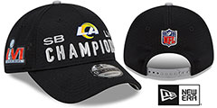 Rams SUPER BOWL LVI CHAMPS LOCKER ROOM Hat by New Era