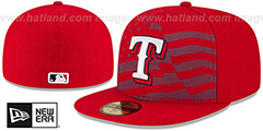 Rangers 2015 JULY 4TH STARS N STRIPES Hat by New Era