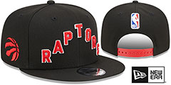 Raptors STATEMENT SNAPBACK Black Hat by New Era