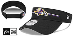 Ravens 2023 NFL TRAINING CAMP VISOR Black by New Era