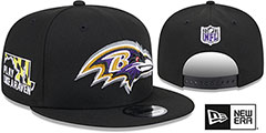 Ravens 2024 NFL DRAFT SNAPBACK Black Hat by New Era