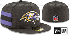 Ravens HOME ONFIELD STADIUM Black Fitted Hat by New Era