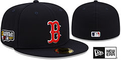 Red Sox 2007 WORLD SERIES SIDE-PATCH UP Fitted Hat by New Era