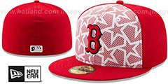 Red Sox 2016 JULY 4TH STARS N STRIPES Fitted Hat by New Era