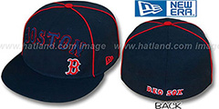 Red Sox CITY-FLAWLESS Navy Fitted Hat by New Era