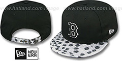 Red Sox DALMATION ANIMALISTIC-FUR VIZA STRAPBACK Hat by New Era