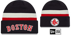 Red Sox RETRO-CUFF Knit Beanie by New Era