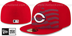 Reds 2015 JULY 4TH STARS N STRIPES Hat by New Era