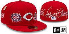 Reds HISTORIC CHAMPIONS Red Fitted Hat by New Era