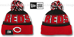 Reds REP-UR-TEAM Knit Beanie Hat by New Era