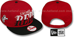 Reds SAILTIP SNAPBACK Red-Black Hat by New Era