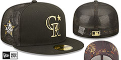 Rockies 2022 MLB ALL-STAR GAME Black Fitted Hat by New Era