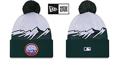 Rockies 2024-25 CITY CONNECT Knit Beanie Hat by New Era