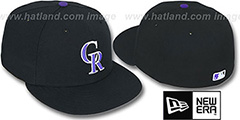 Rockies PERFORMANCE GAME Hat by New Era