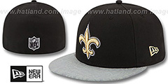 Saints 2014 NFL DRAFT Black Fitted Hat by New Era