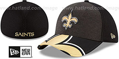 Saints 2017 NFL ONSTAGE FLEX Hat by New Era