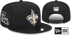 Saints 2024 NFL DRAFT SNAPBACK Black Hat by New Era