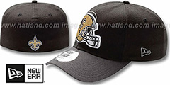 Saints NFL BLACK-CLASSIC FLEX Hat by New Era