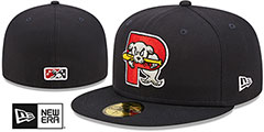 Sea Dogs MILB ONFIELD HOME Navy Fitted Hat by New Era