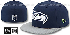 Seahawks 2014 NFL DRAFT Navy Fitted Hat by New Era