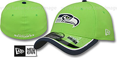 Seahawks 2014 NFL STADIUM FLEX Green Hat by New Era