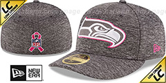 Seahawks 2016 LOW-CROWN BCA Grey Fitted Hat by New Era